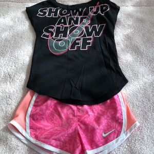 Nike 2 piece short set